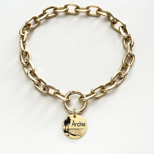 Lightweight Dog Chain Collar for Small to Large Dog, Personalized Dog Necklace for Dogs, Dog Gift, Fashion Dog Necklace, Cute Pet Necklace