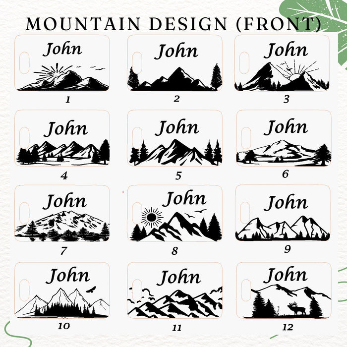 Custom Travel Tag, Engraved Luggage Tag Stainless Steel, Bag Tag, School Bag Name Tag, Durable Luggage Tag, Stylish Luggage Tag