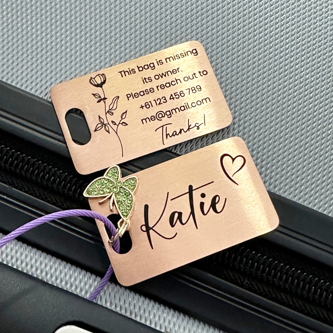 Personalised Luggage Tags