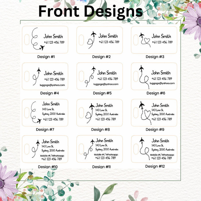 Personalised Thank You Gift for Groomsmen Bestman, Grooms Gift to Groomsmen, Custom Travel Luggage Tag, Unique Gift for Groomsmen