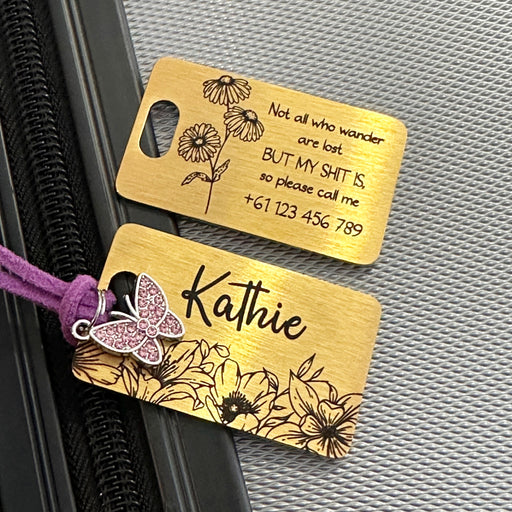 Personalised Proposal Gift for Maid of Honor, Personalized Luggage Tag, Custom Bridesmaid Thank You Gift, Wedding Favour for Bridesmaids