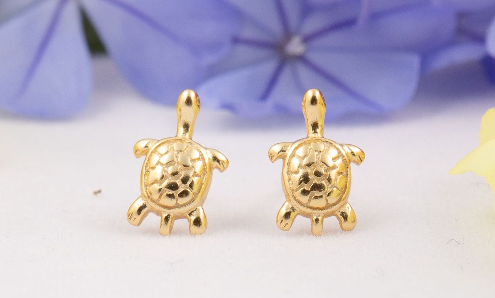 Baby earrings clearance 18k gold