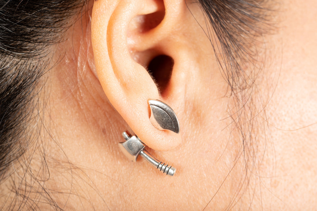 Sterling silver online ear jackets