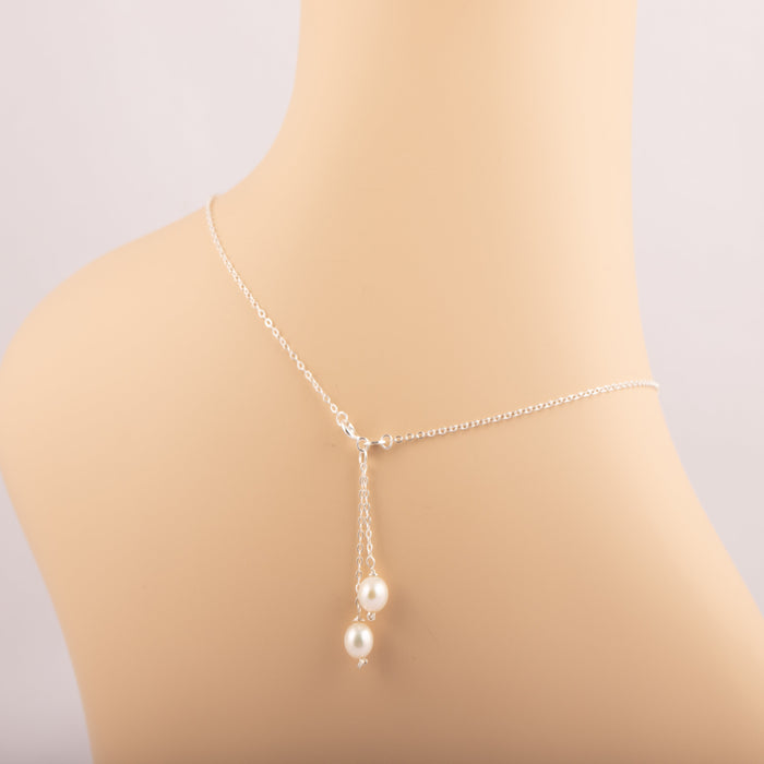 Akoya Pearl Necklace for Women Sterling Silver Australia Gift for Her Mum Friend Bridesmaid - Necklace for Bride and Bridesmaids - N019