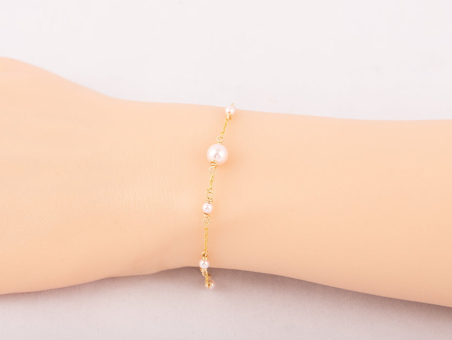 Pearl Bracelet Sterling Silver, Swarovski Pearl Bracelet, Pearl Bracelet, Everyday Bracelet, Pearl Bracelet, Pink Pearl Bracelet, Gift Ideas