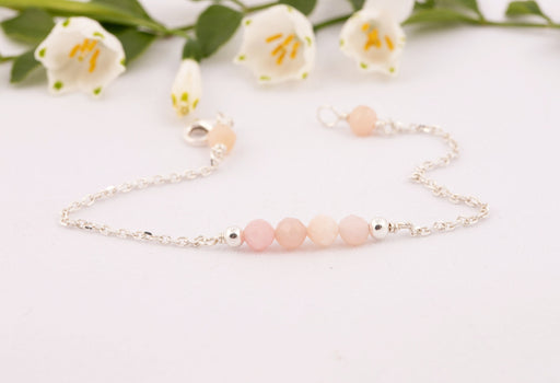 Opal Bracelet Sterling Silver, Opal Birthstone Bracelet, Opal Bracelet, October Birthstone Bracelet, Pink Opal Bracelet, Opal Bracelet Gold