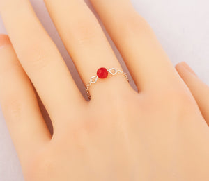 Authentic on sale ruby ring