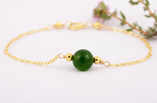 Jade Bracelet Sterling Silver/Jade Bracelet/Jade Bracelet Women/Jade Crystal Bracelet/Good Luck Bracelet/Jade Jewelry/Prosperity Bracelet