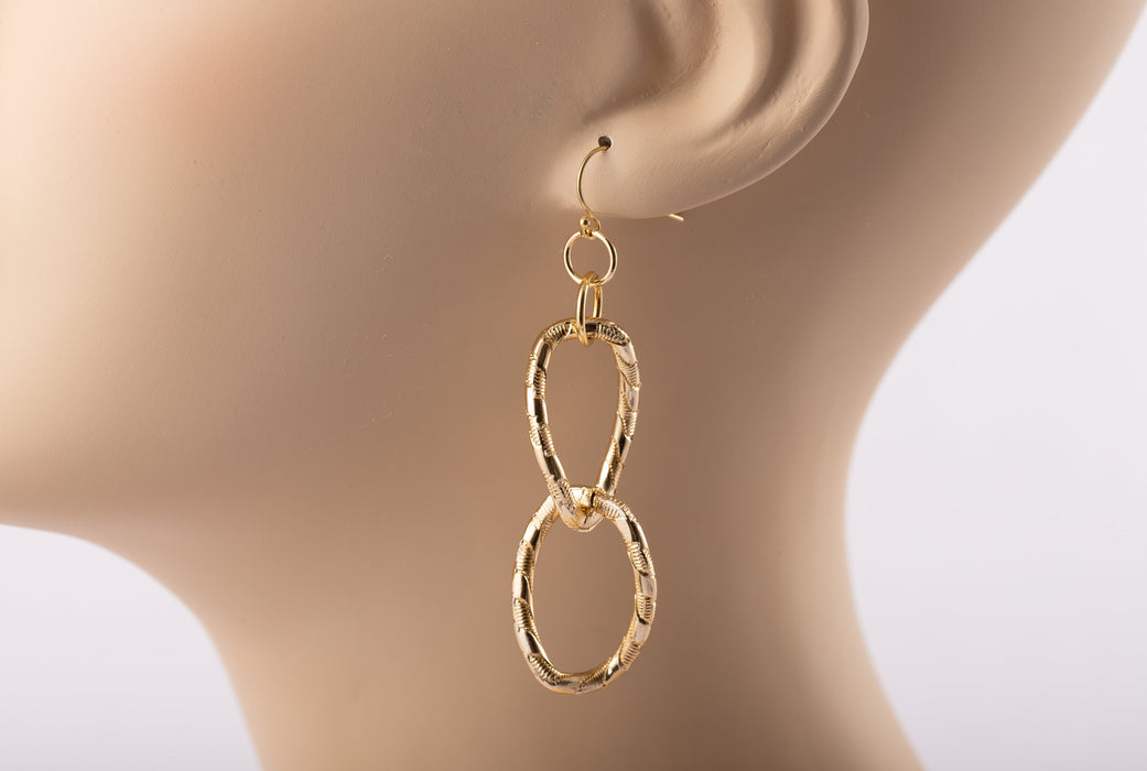 Lightweight Chunky Chain Earrings Gold, Chunky Chain Earrings , Chain Earrings Gold, Fashion Earrings Women, Link Chain Earrings, Aunt Gift